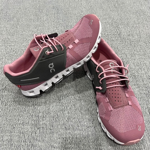 On Cloud 2 Running Shoes Rose Brown Womens Athletic Sneakers Comfort Lightweight - Picture 2 of 11